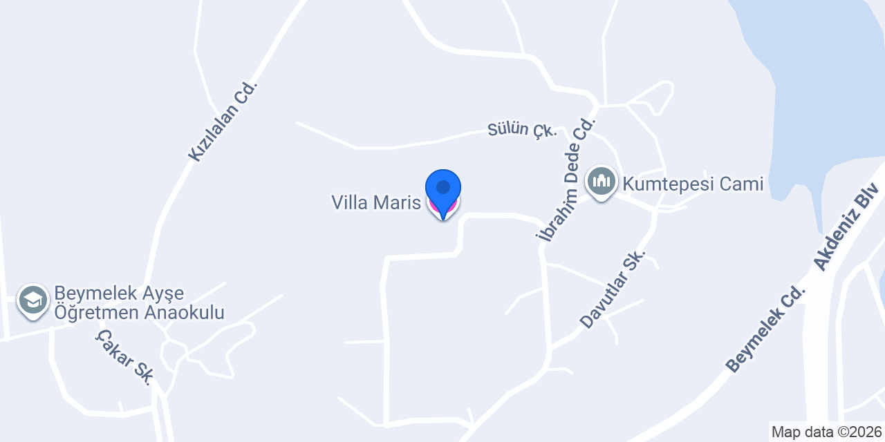 Villa Maris konumu