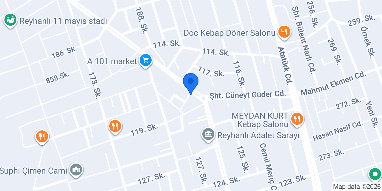 Bereket Tost konumu