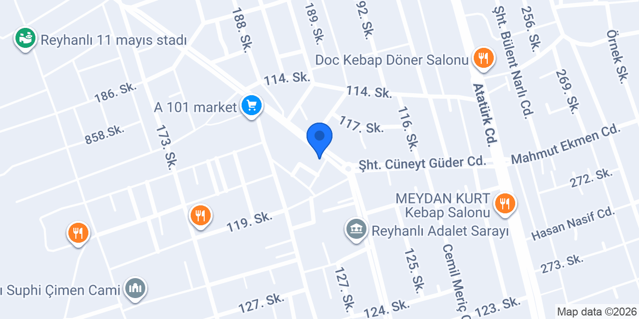 Ailem Market konumu