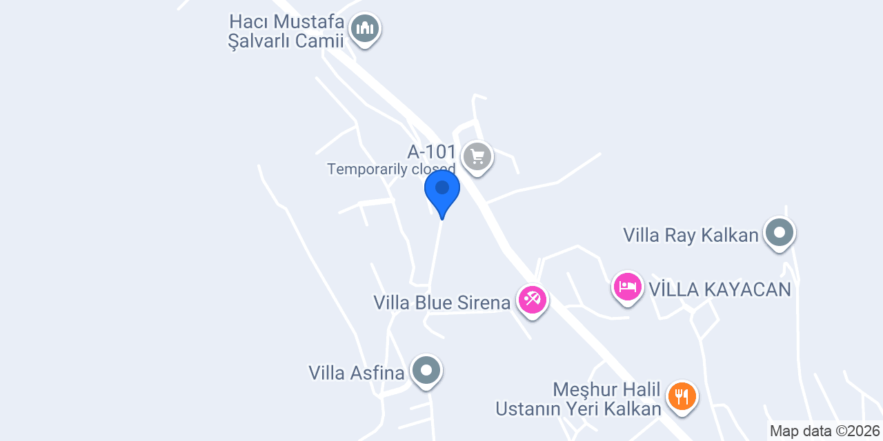 APART VİLLA ASOA BUTİK OTEL konumu