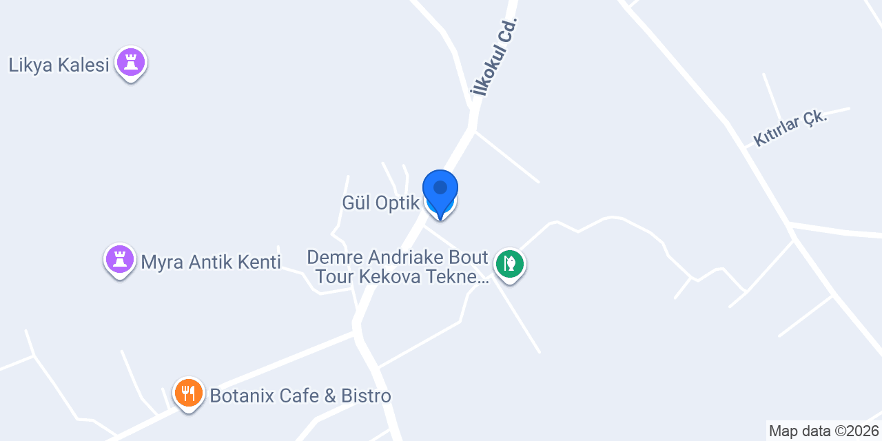 Gül Optik konumu