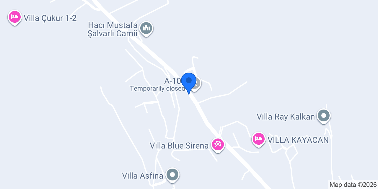 Villa Otel Tatili konumu