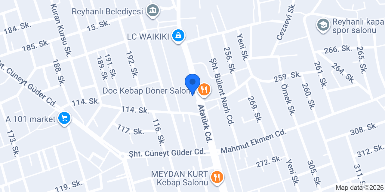 Nidal Döner konumu
