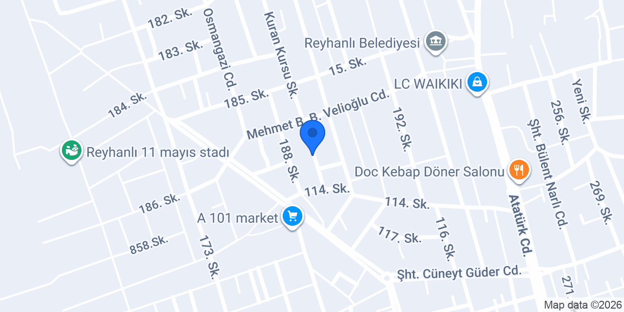ŞEFKAT MEDİKAL konumu