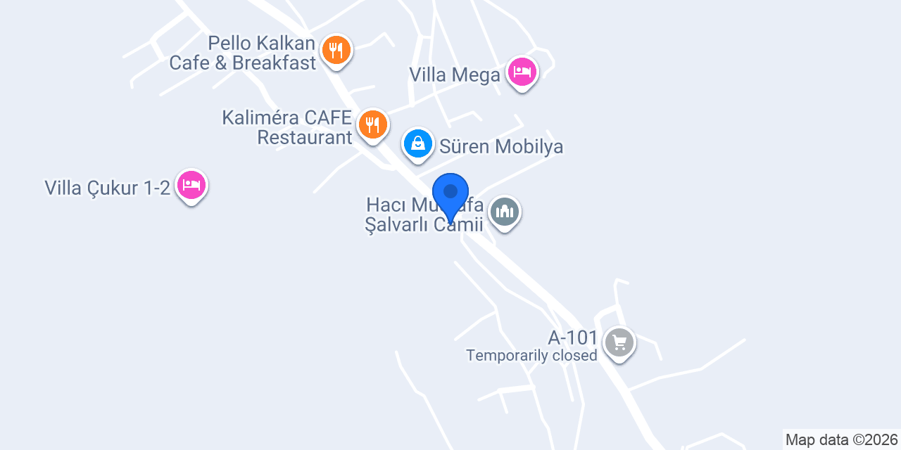 Akça market konumu