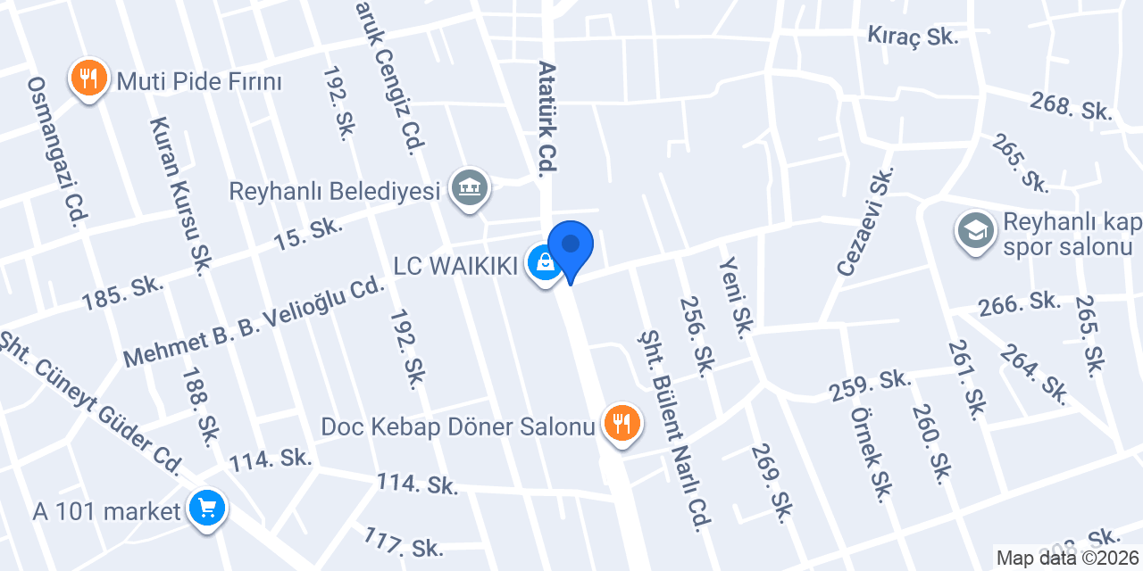 Sattamoğlu Market konumu