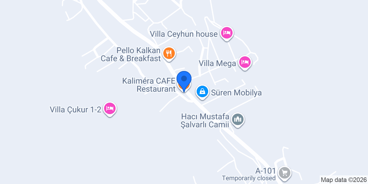 Kaliméra CAFE Restaurant konumu