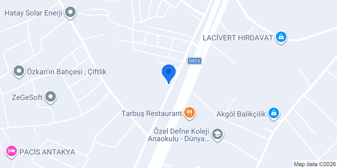 Simge Süpermarket konumu