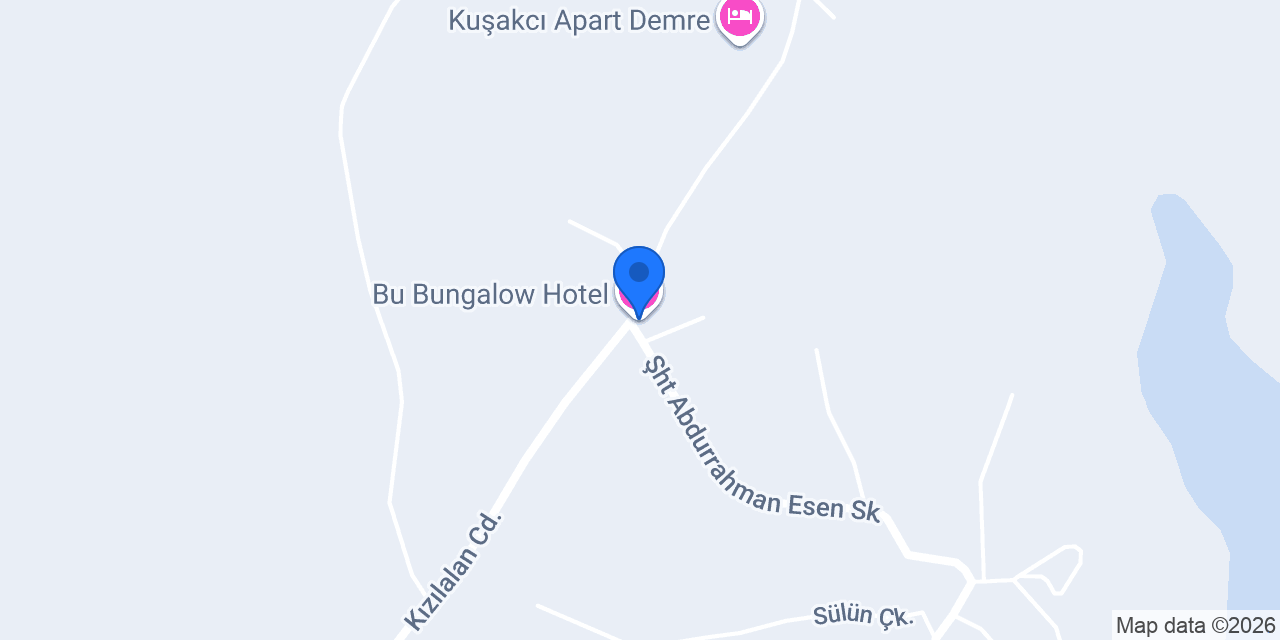 Bu Bungalow Hotel konumu