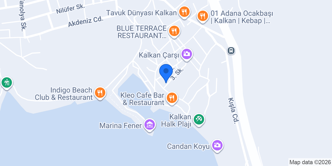 Derya’nın Mutfağı konumu