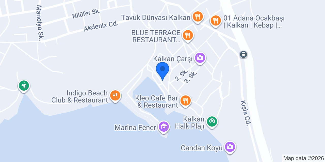 Sherlock Holmes Restaurant Bar Lounge Kalkan konumu
