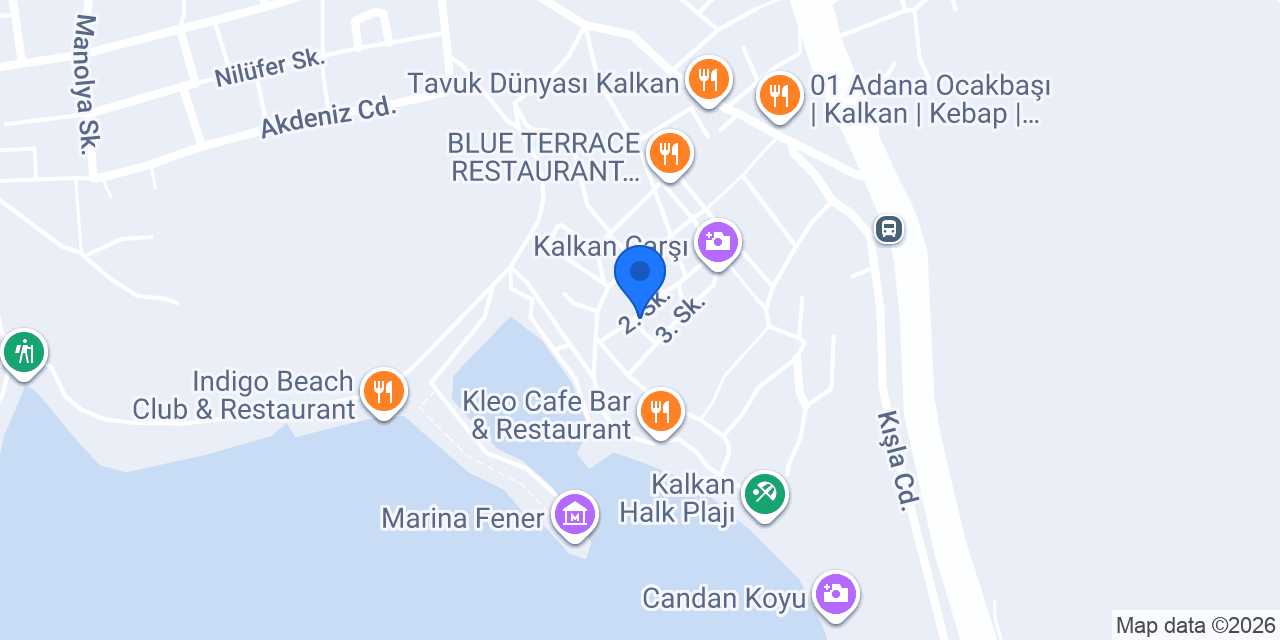 Kalkan Exclusive Properties konumu
