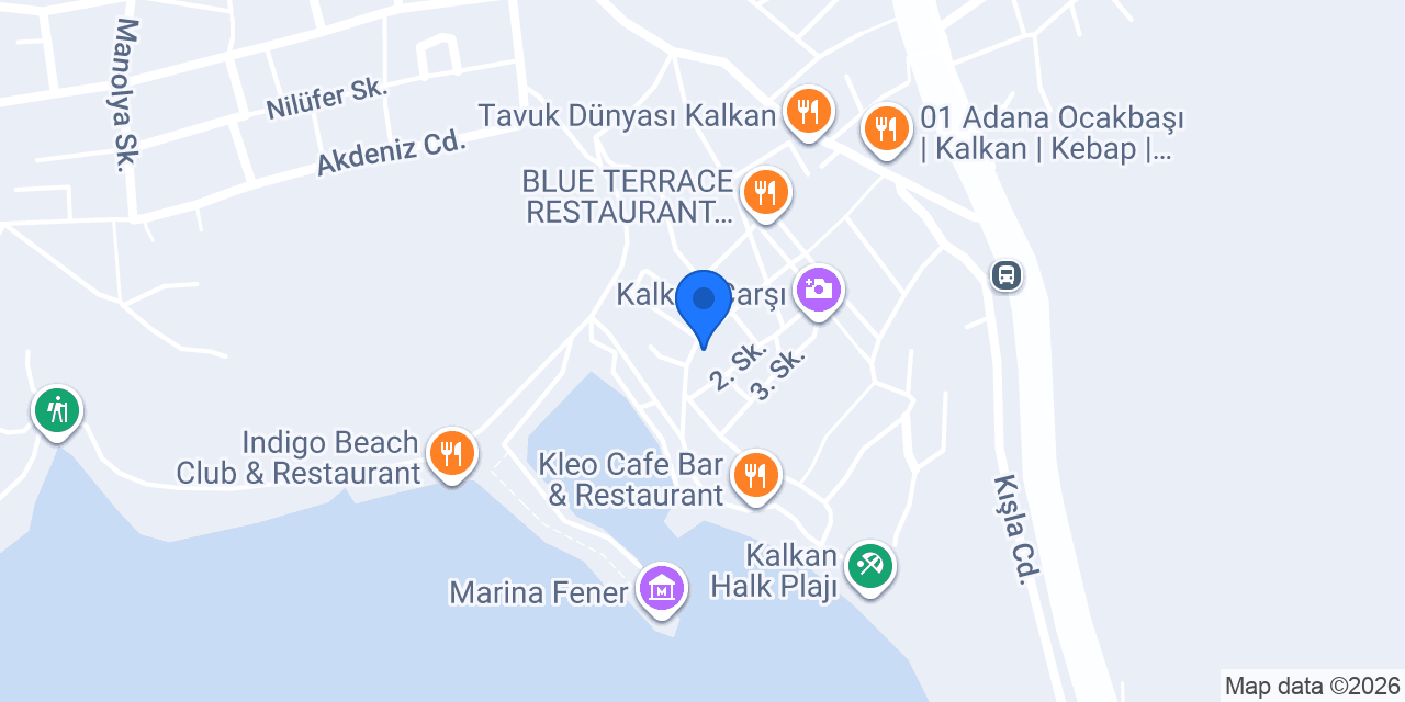 KAPTAN OPTİK KALKAN/KAŞ/ANTALYA konumu