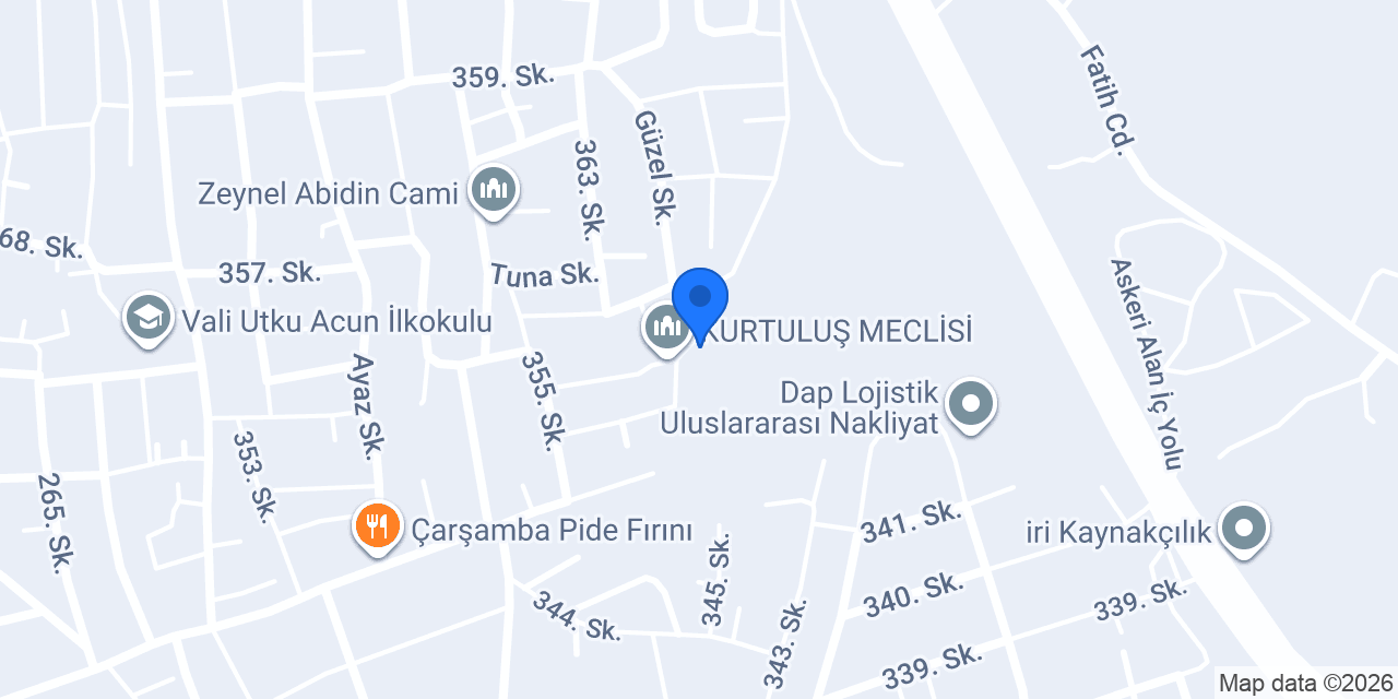 Teras bujiter konumu