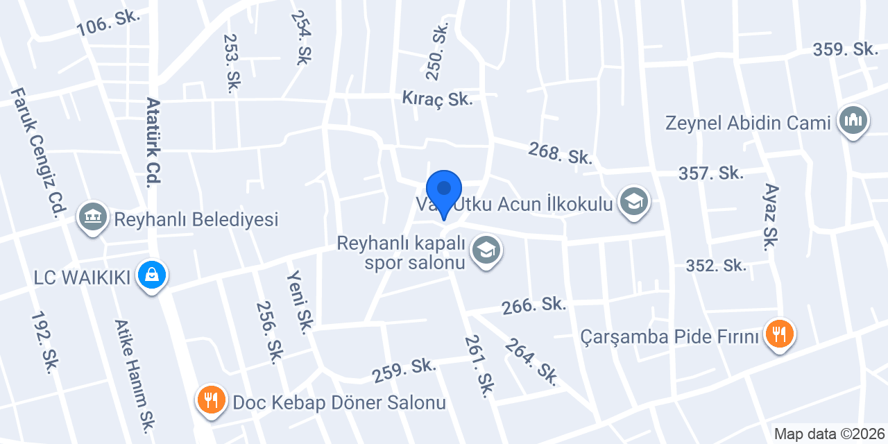 ŞİFA HANEM konumu