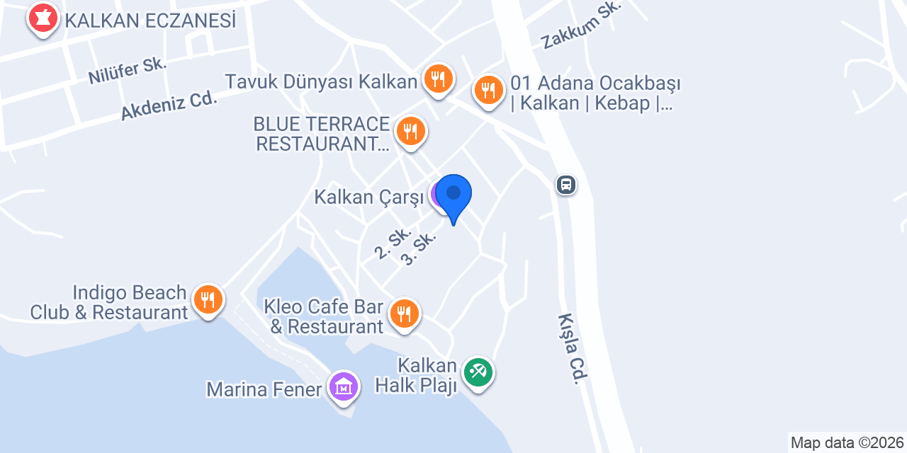 Botanik Garden Bar konumu