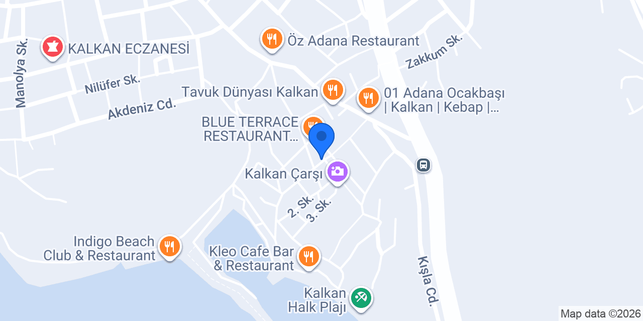 Sea&Blue Terrace Restaurant Cafe Bar konumu