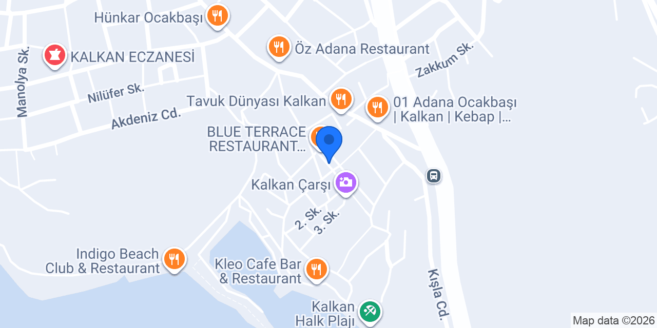 Kalkan Han Hotel konumu