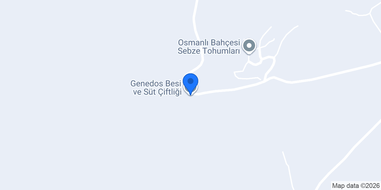 Genedos Besi ve Süt Çiftliği konumu