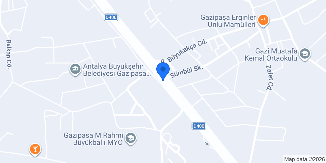 ÖZEL GAZİPAŞA AKD KİDS konumu