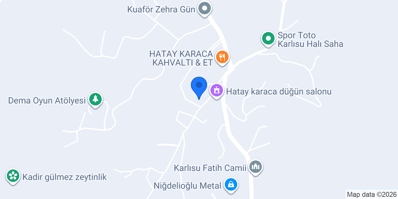 karaca fırın konumu