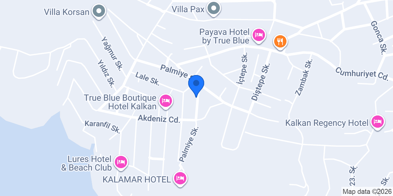 Kalkan Port Villas konumu