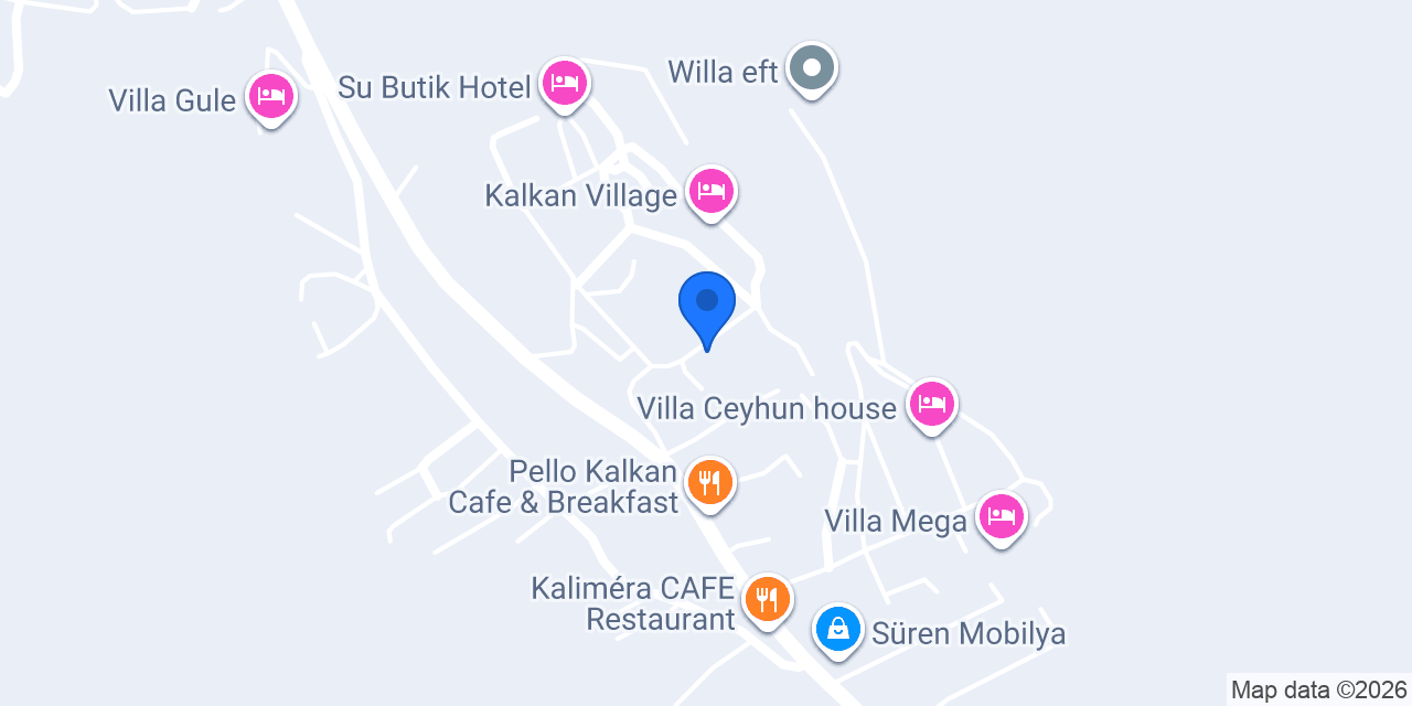 Palya Villa Pansiyon konumu