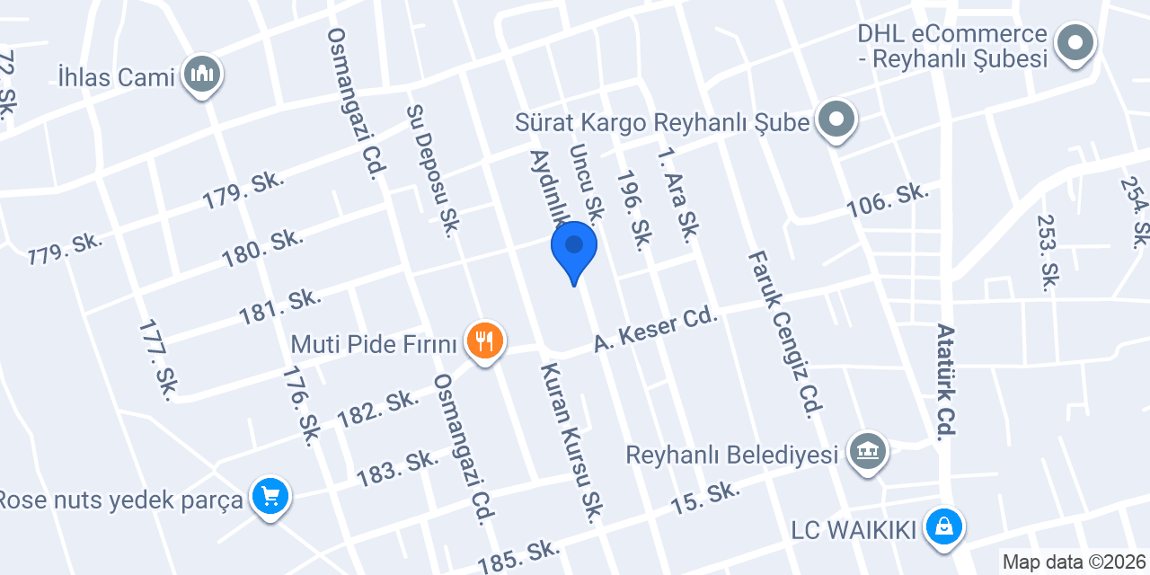 Kurtuluş pide firini konumu