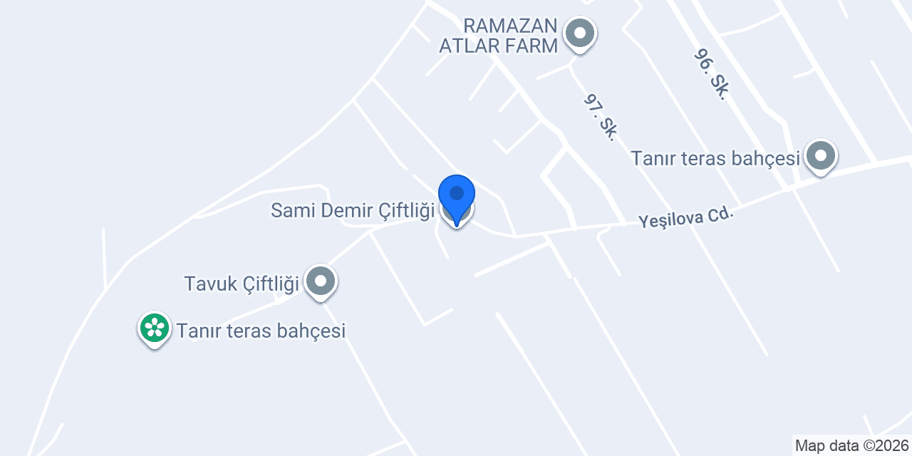 Sami Demir Çiftliği konumu