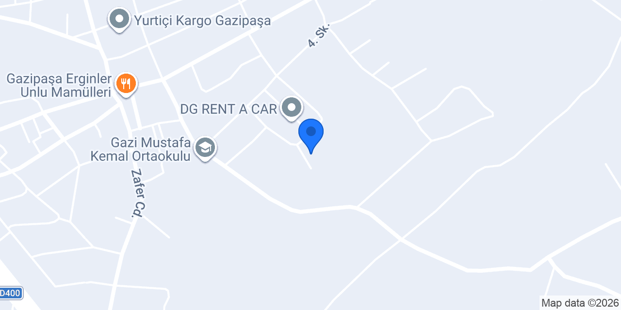 Gazipaşa masaj/ Масаж у Газіпашa konumu