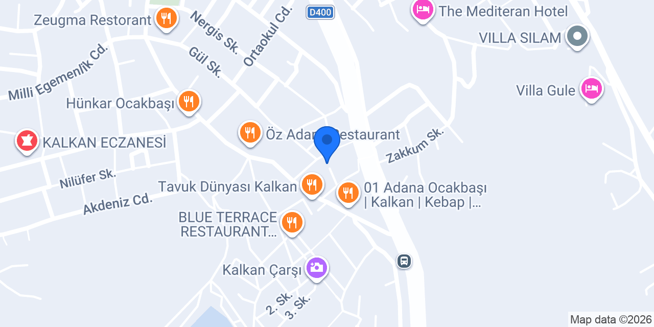 Kalkan Dream Hotel konumu