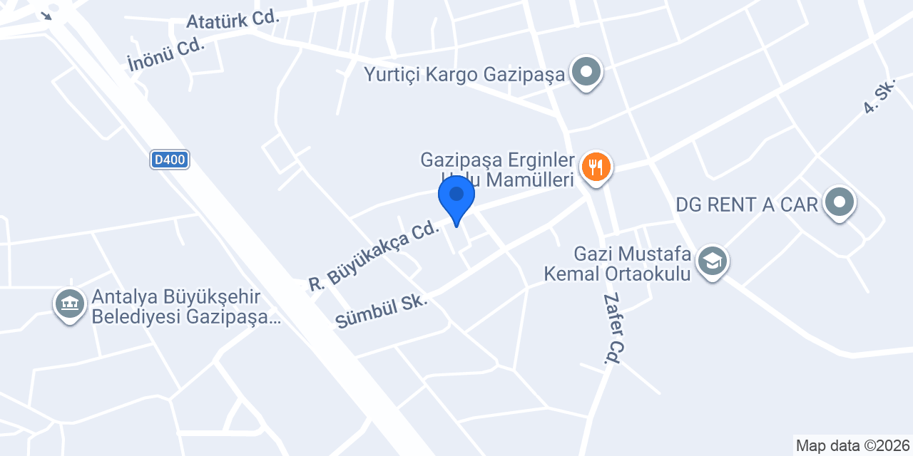 HATIPOĞLU YEMEKÇİLİK konumu