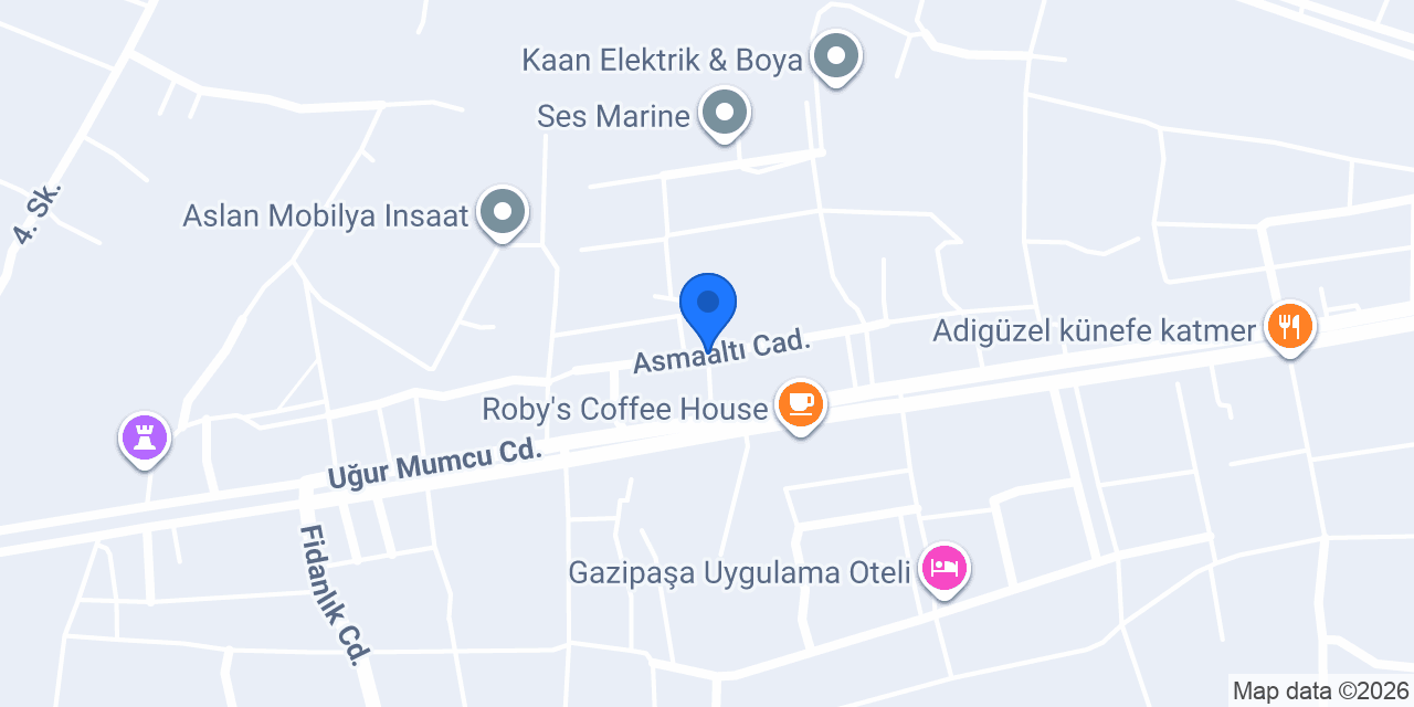 Mir Yapı Construction konumu