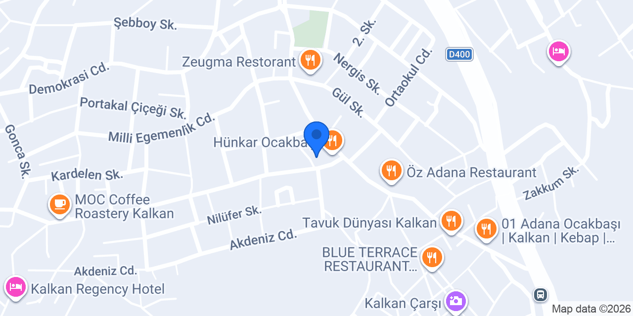 Zeynep's Kitchen Mantı konumu