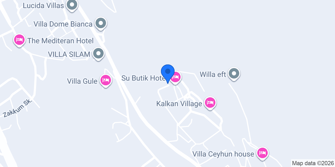Villa Tulip konumu