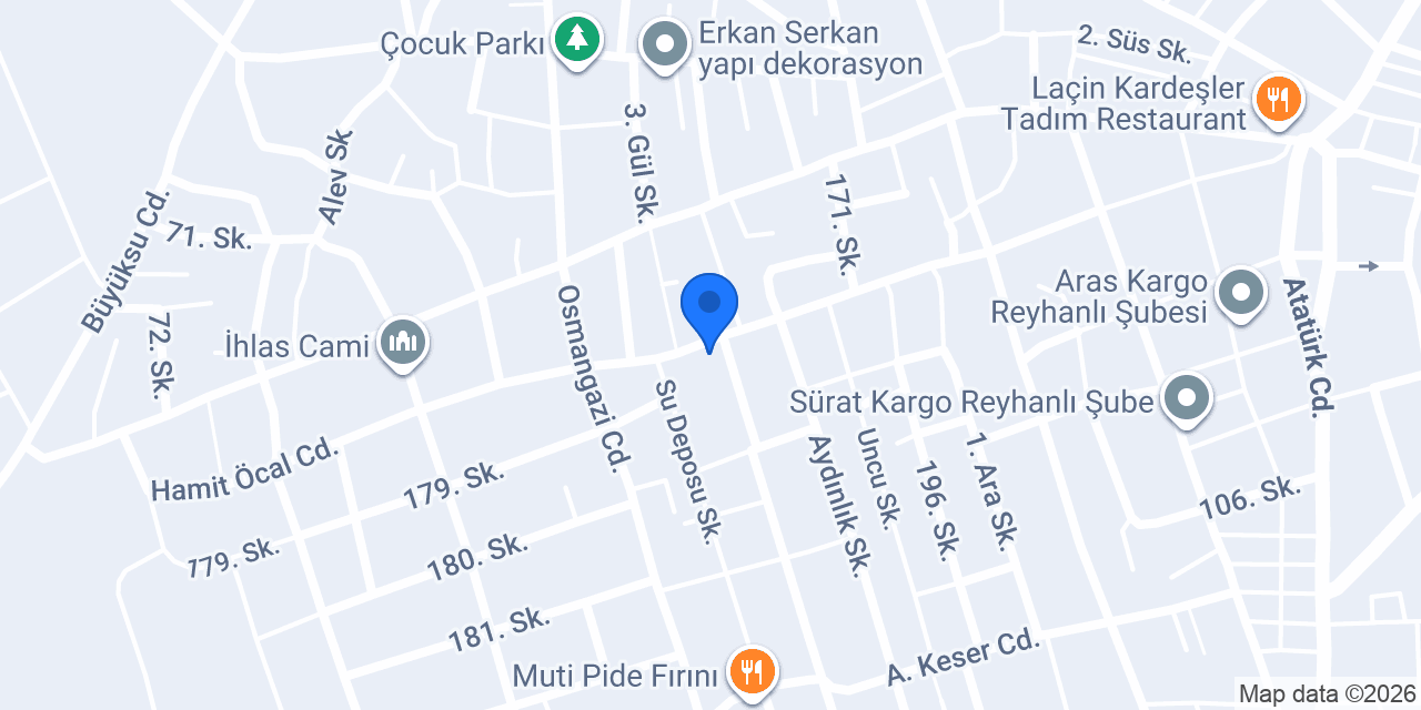 Erkek kuran kursu konumu