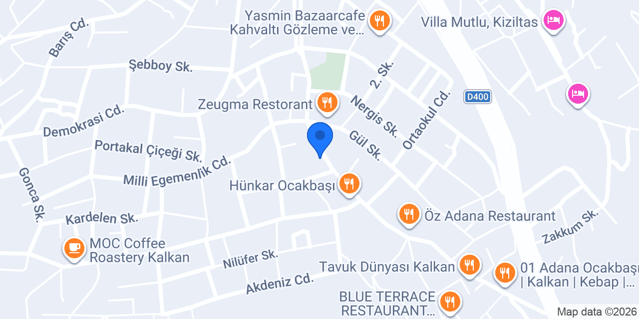 Kısmet Kuyumculuk konumu