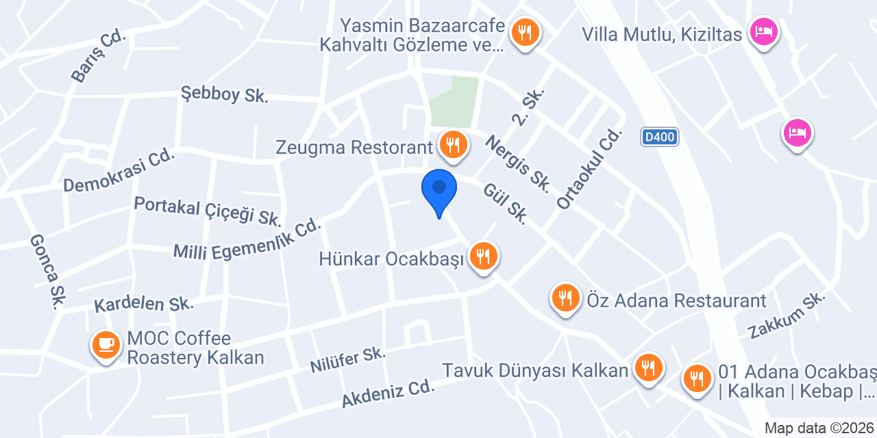 Kalkan Balikçilik konumu