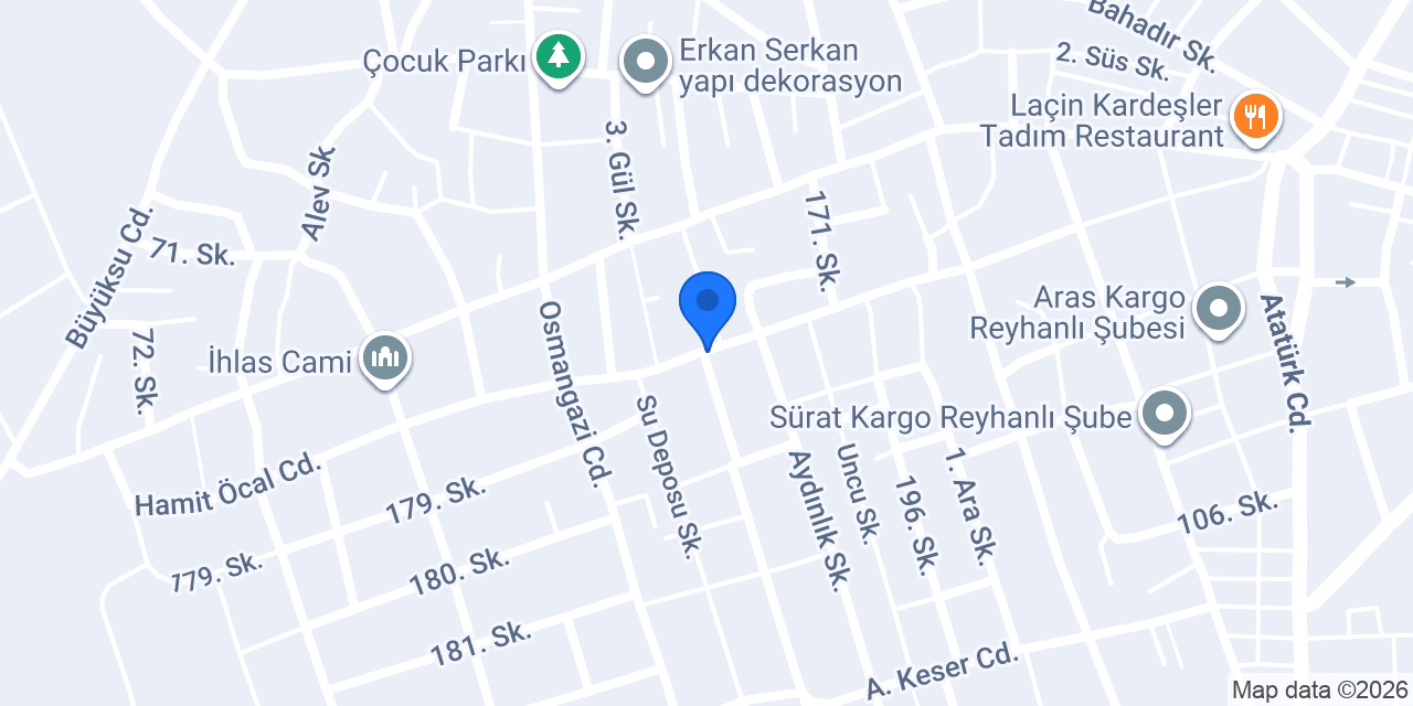 Okan Gümrükleme konumu