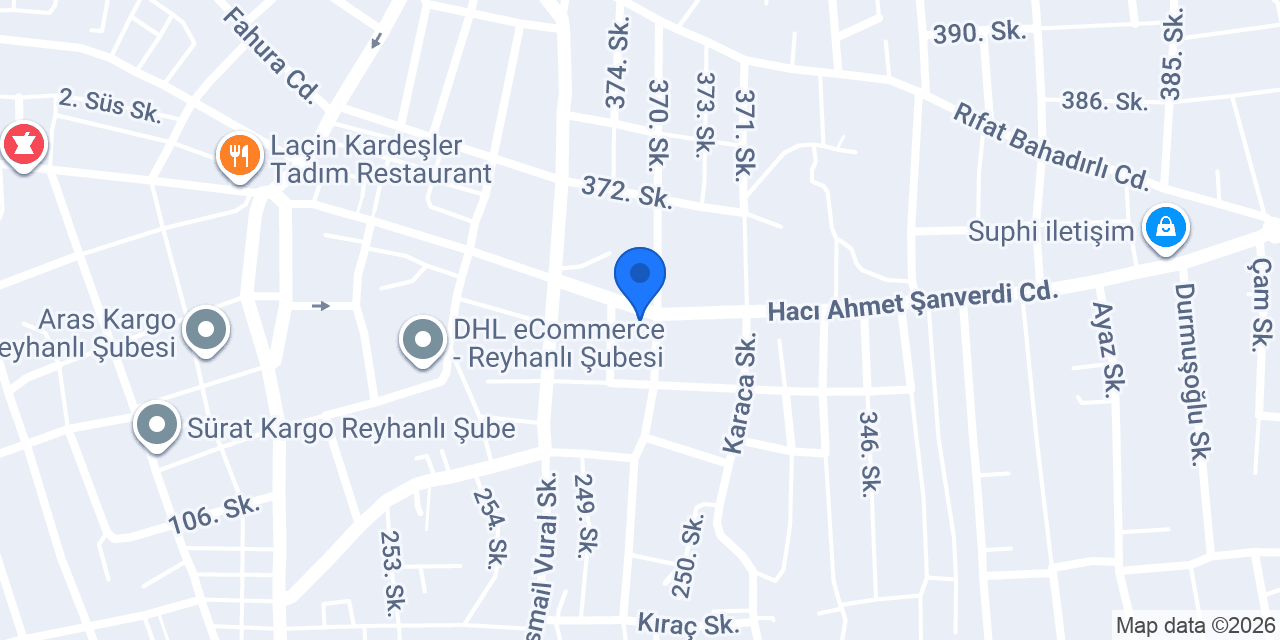 YUSUF TİCARET YUSUF YAPI İNŞAAT VİNÇ FORKLİFT konumu