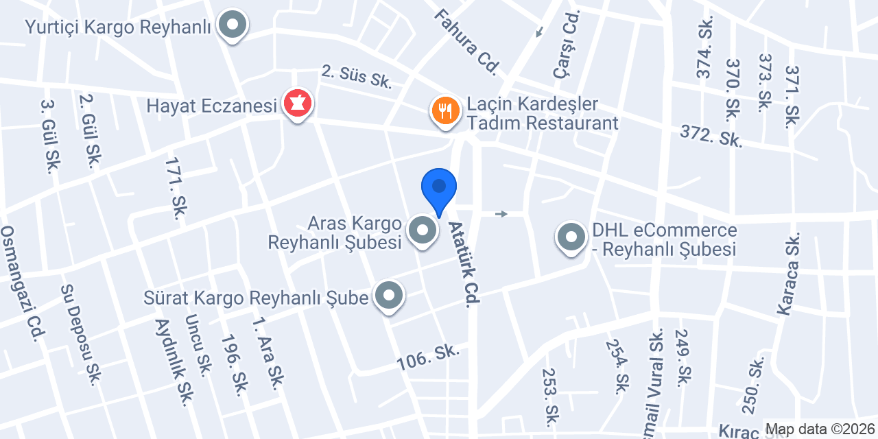 Dürümcü Fehmi Usta konumu