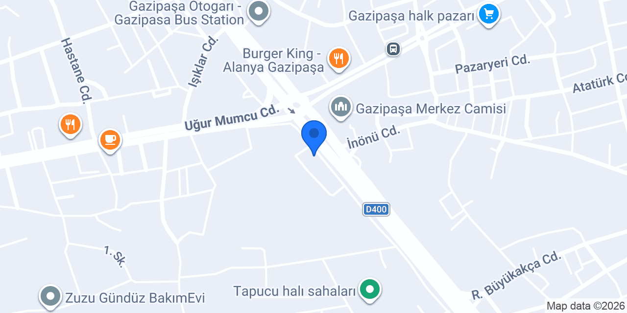 Özkan Tarım konumu