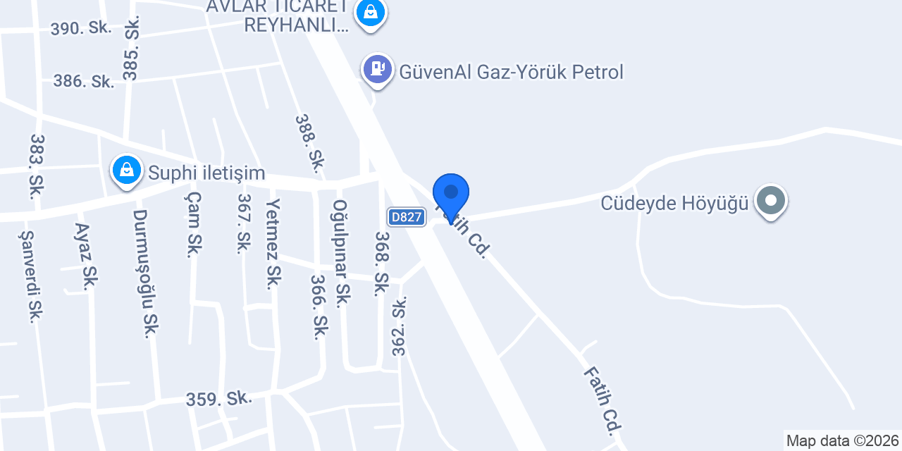 Halefoğulları Demir Çimento konumu