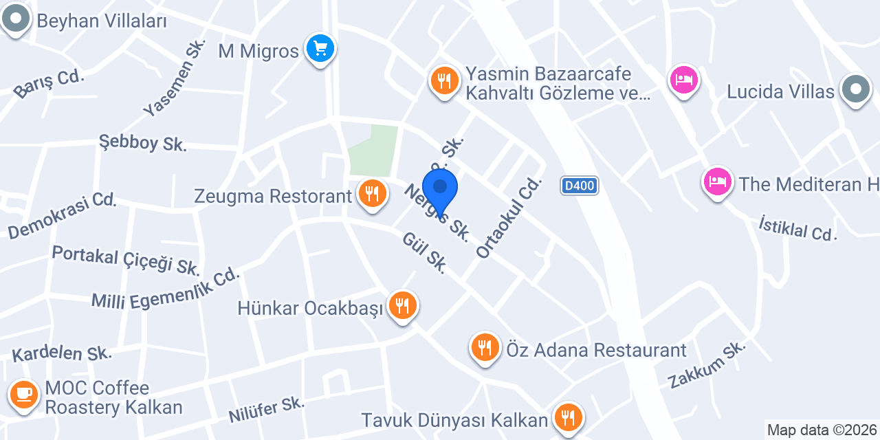 VİLLA DİALOG konumu