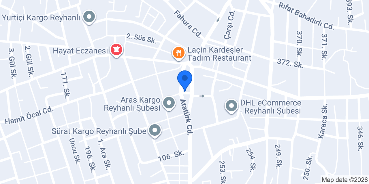 Alioğlu Uluslararası Taşımacılık konumu