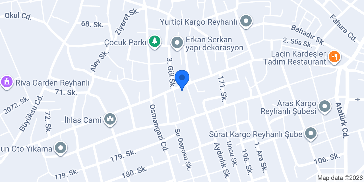 Ezer Market konumu