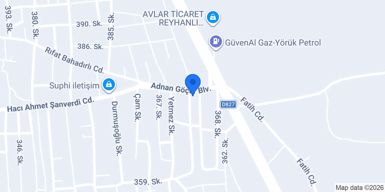 DEMİRİLER ELEKTRİK konumu