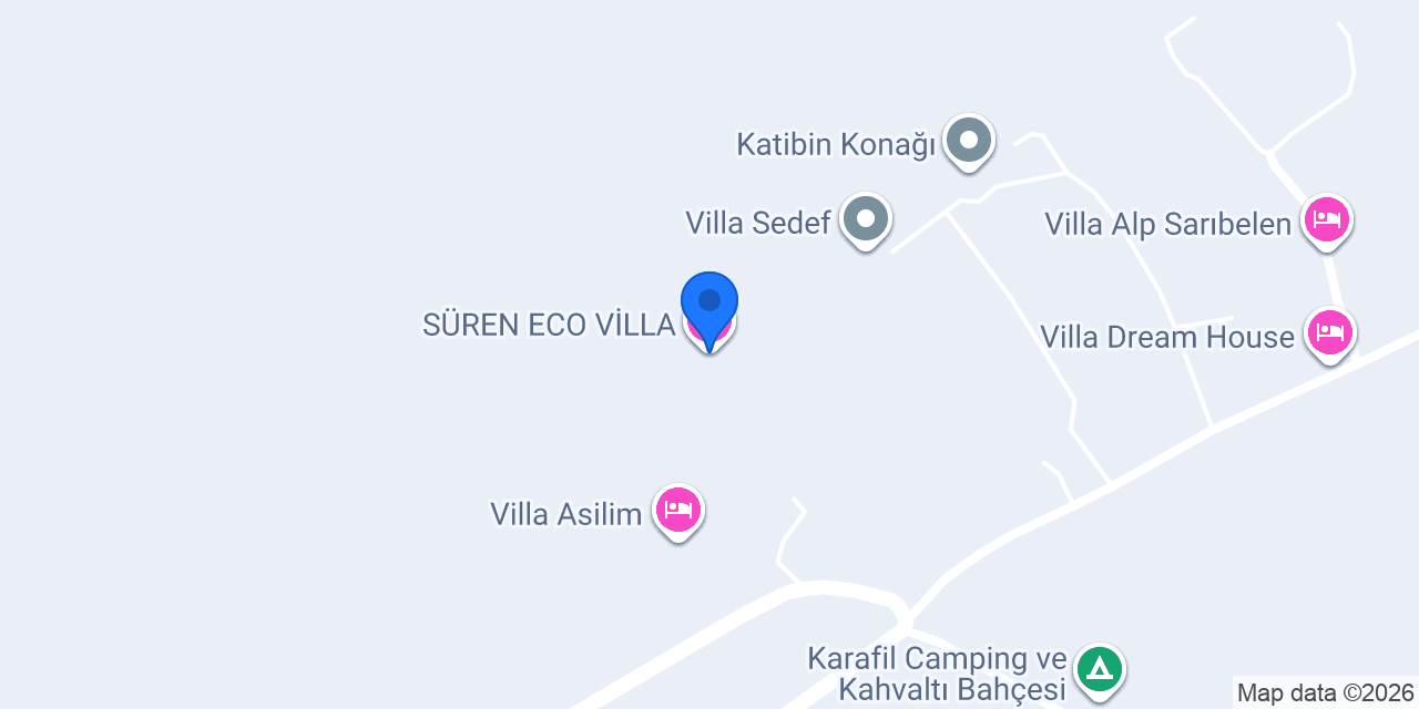 SÜREN ECO VİLLA konumu
