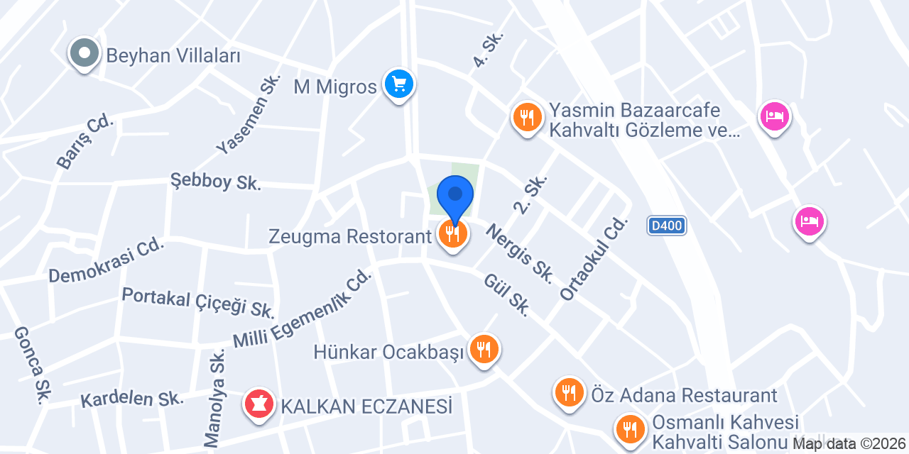 HESAPLI VİLLA konumu
