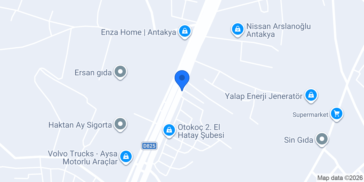 Hatay Özel Kız Öğrenci Yurdu konumu